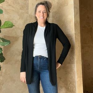 Loft black cardigan